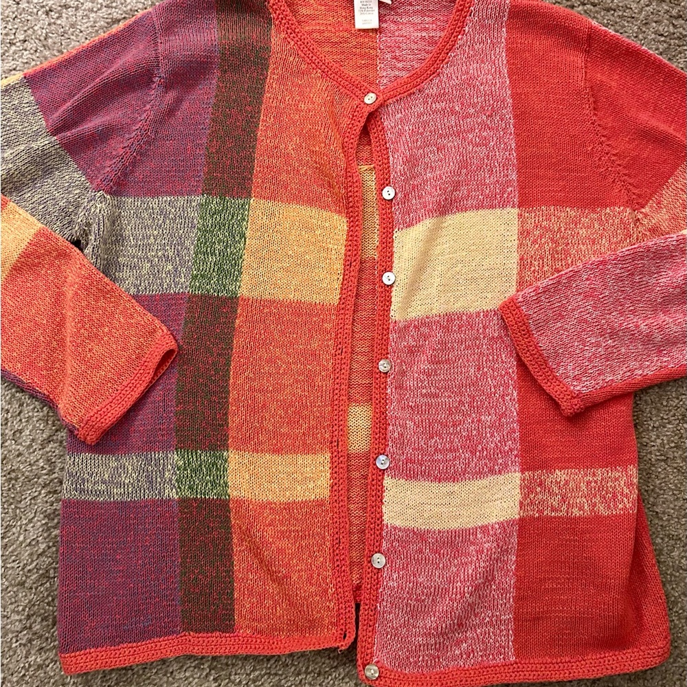 Colorful Patchwork Sweater